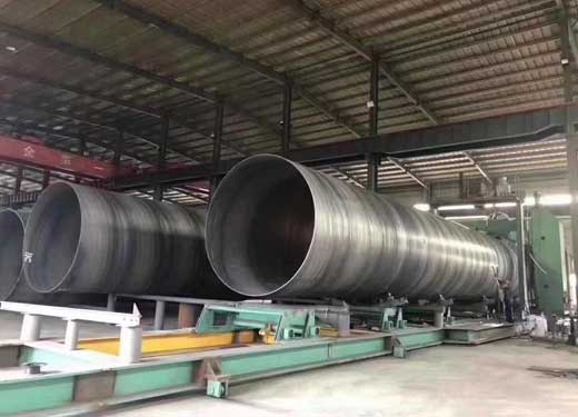 X100 SSAW Pipe Manufacturing